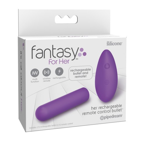 Fantasy for Her Remote Control Bullet Toy