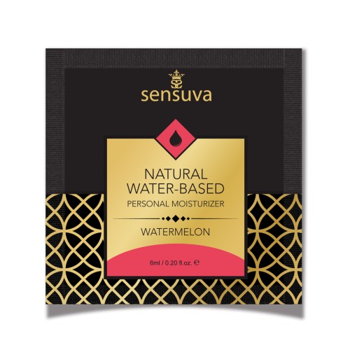 Hidratante Personal Natural Sensuva Sabor Sandía