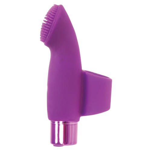 Masajeador de Dedo Rechargeable Naughty Nubbies - Morado