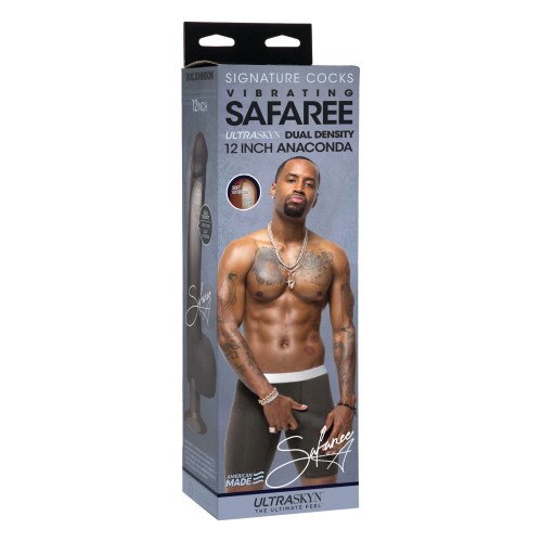 Dildo Vibrante de 12" Safaree Samuels - ULTRASKYN