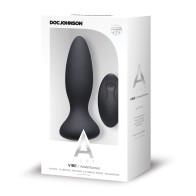 Plug Anal Recargable con Control Remoto A Play Negro