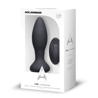 A Play Rechargeable Silicone Anal Plug with Remote - Ultimate Pleasure