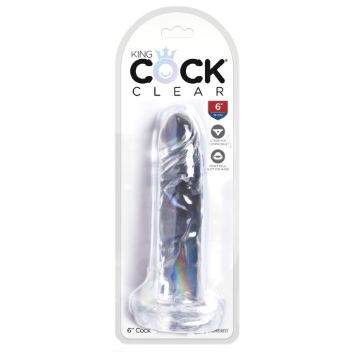 Dildo Claro King Cock de 6"