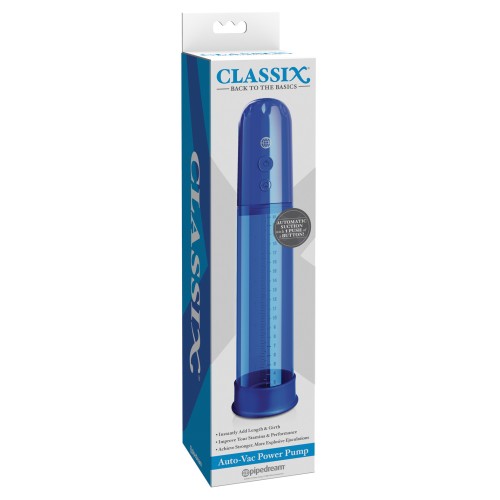 Classix Auto Vac Power Pump for Enhanced Erection