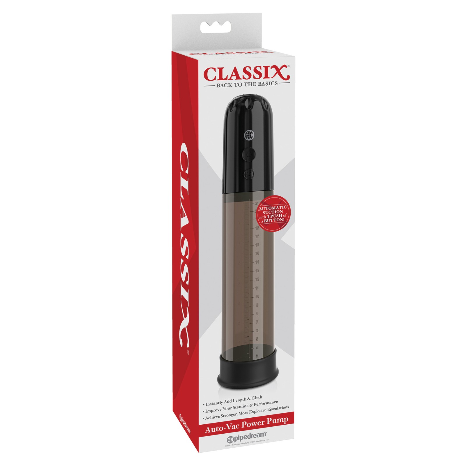 Classix Auto Vac Power Pump Negro