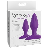 Set de Plug de Amor Diseñador Fantasy para Ella para Placer Mejorado