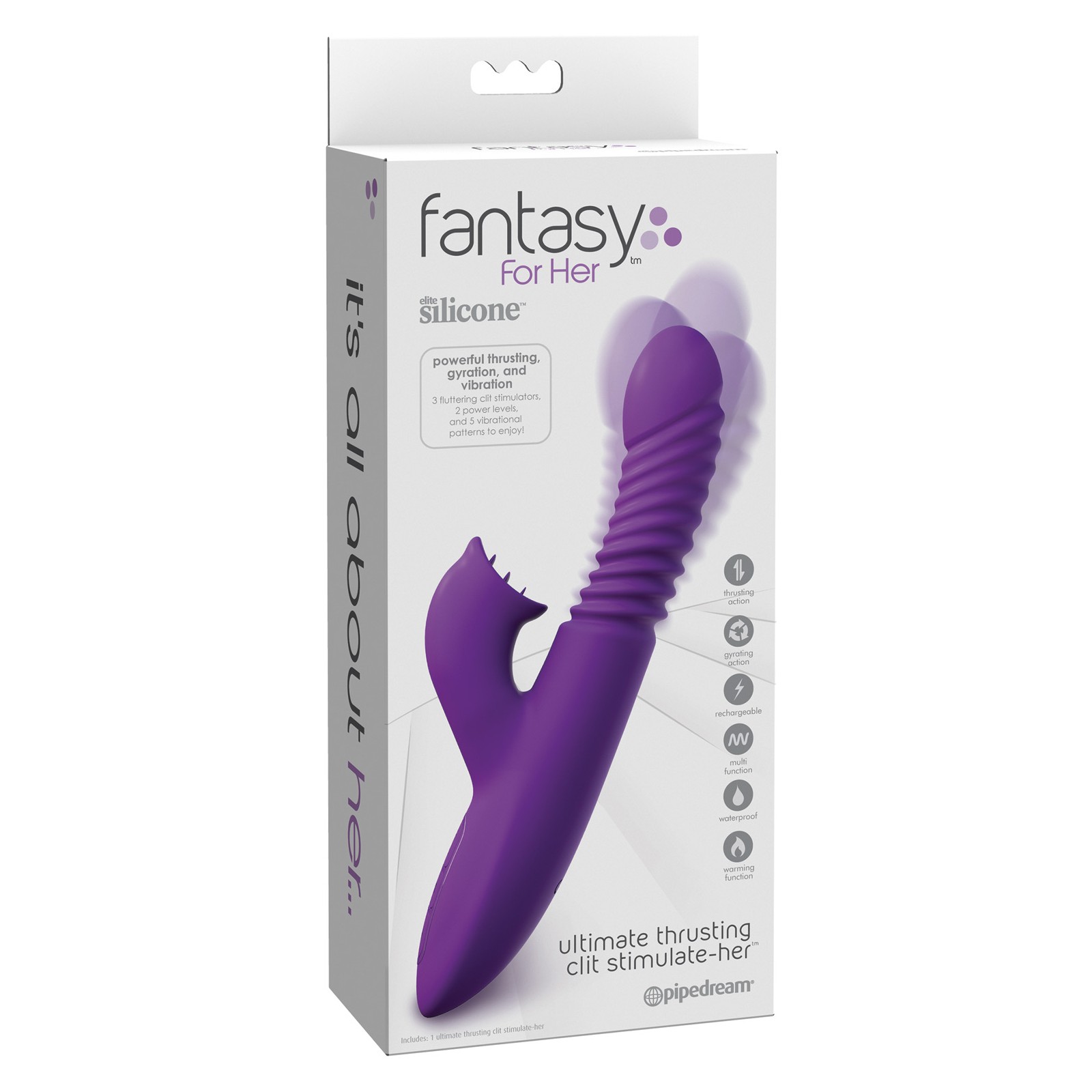 Fantasy for Her Estimulador Clitoriano Thrusting - Placer Definitivo