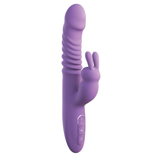 Ultimate Thrusting Silicone Rabbit Purple