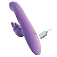 Ultimate Thrusting Silicone Rabbit Purple