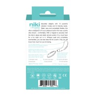 VeDO Niki Rechargeable Panty Vibe - Tease Me Turquoise