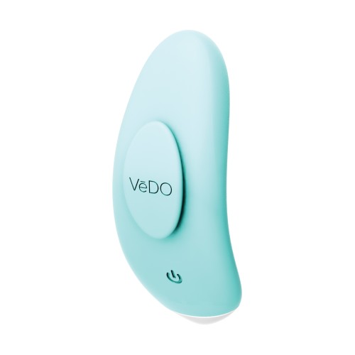 VeDO Niki Rechargeable Panty Vibe - Tease Me Turquoise