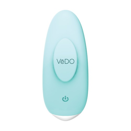 VeDO Niki Rechargeable Panty Vibe - Tease Me Turquoise