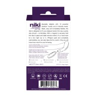 VeDO Niki Vibrador de Cachetero Recargable - Púrpura Profundo