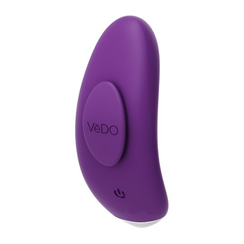 VeDO Niki Vibrador de Cachetero Recargable - Púrpura Profundo