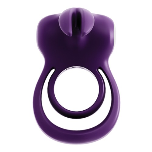 VeDO Thunder Bunny Rechargeable Dual Ring Perfectly Purple