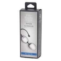 Fifty Shades of Grey Inner Goddess Silver Jiggle Balls