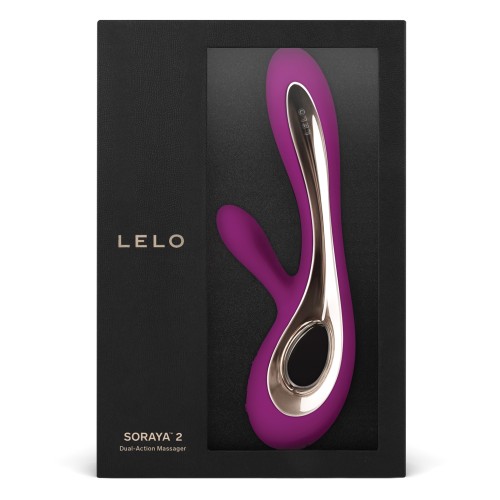 LELO Soraya 2 Rosa Profundo Vibrador de Doble Acción