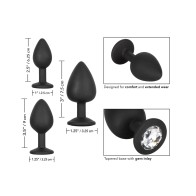 Silicone Gem Anal Kit - Black