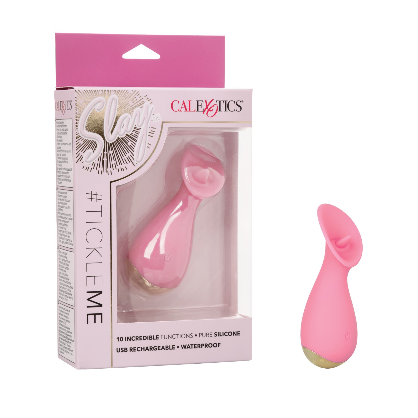 Slay #Tickleme - Compact Vibrator for On-the-Go Pleasure