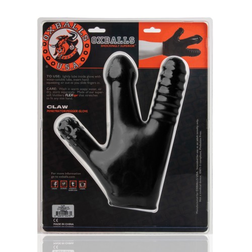 Oxballs Claw Glove Black Pleasure Tool