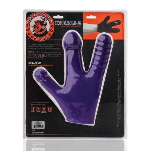 Oxballs Claw Glove - Eggplant