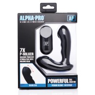 Estimulador Prostático Alpha Pro 7x P-Milker - Negro