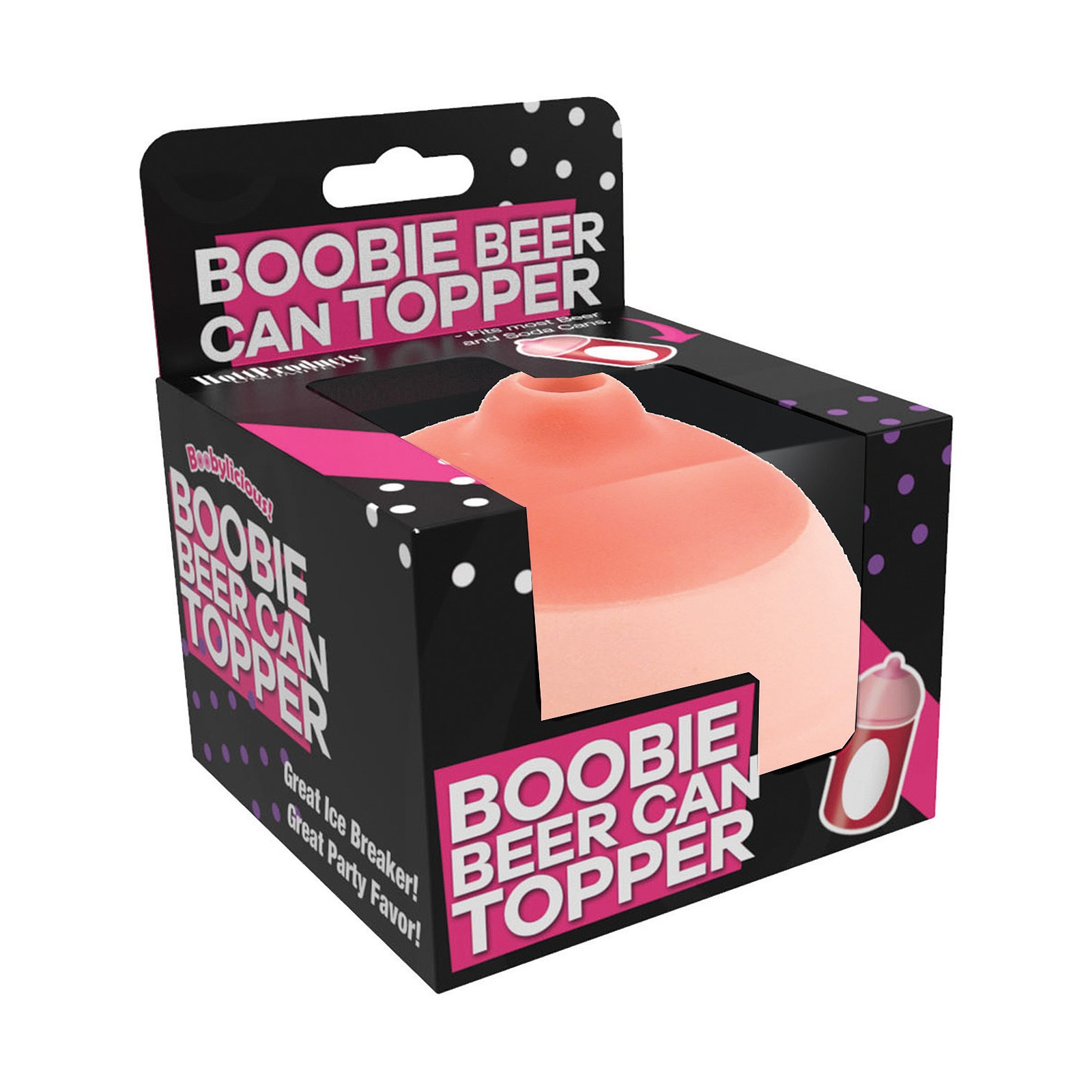 Boobie Beer Can Topper