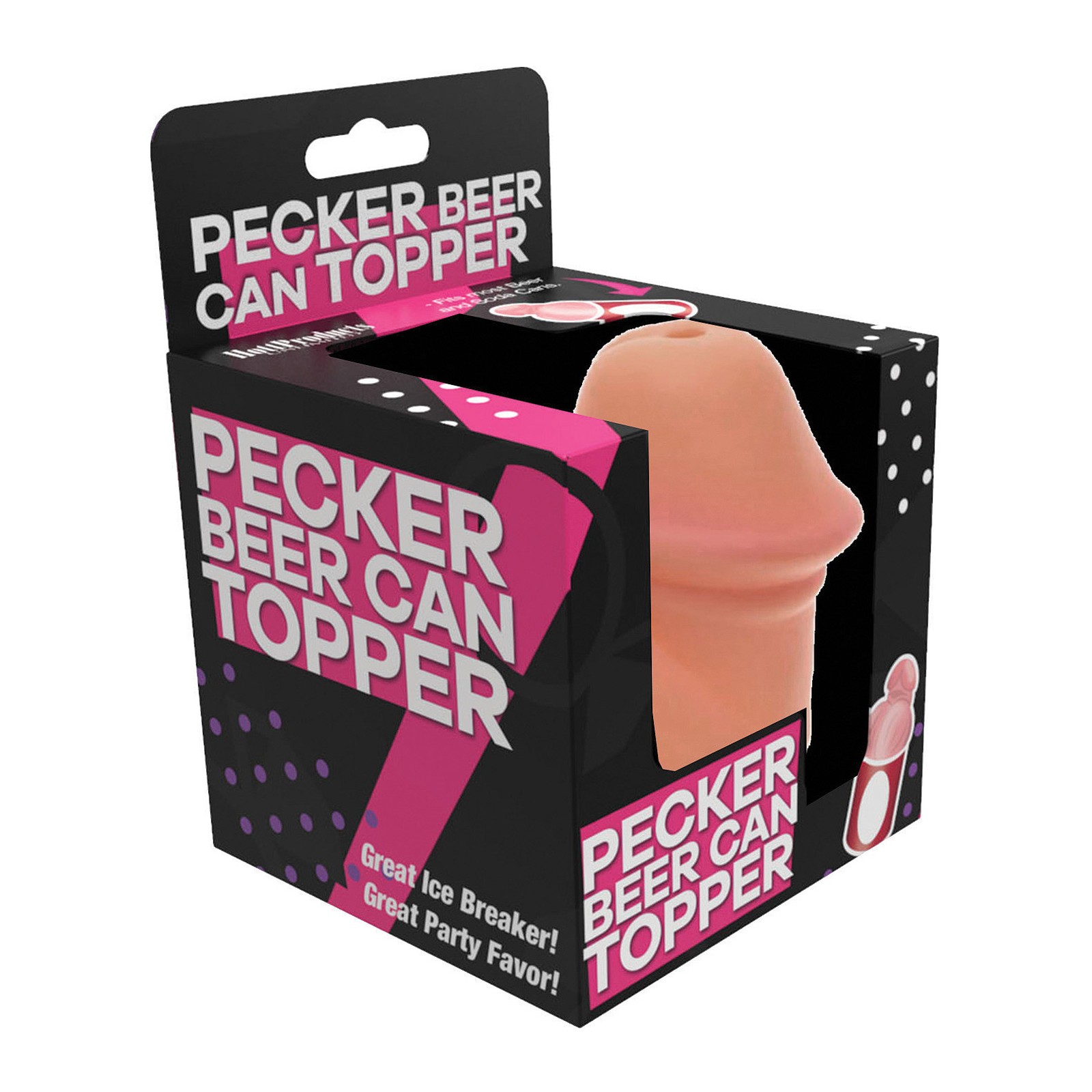 Pecker Beer Can Topper