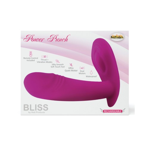 Vibrador Bliss Power Punch para Estimulación Intensa