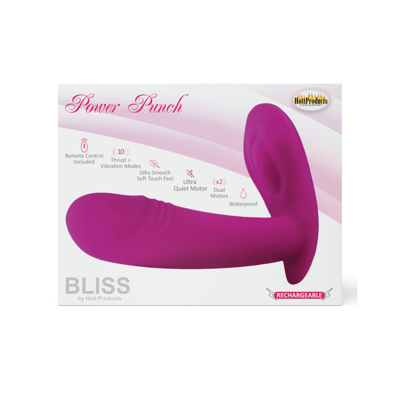 Vibrador Bliss Power Punch para Estimulación Intensa