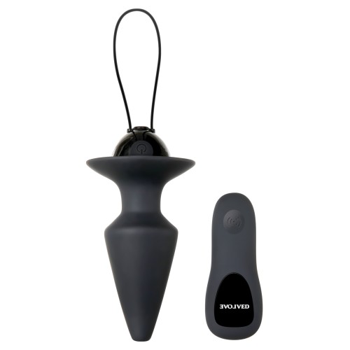 Evolved Remote Anal Plug Black