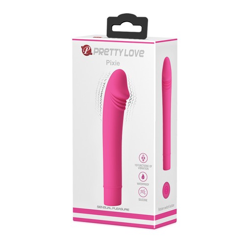 Pretty Love Pixie Mini Silicone Vibrator Pink