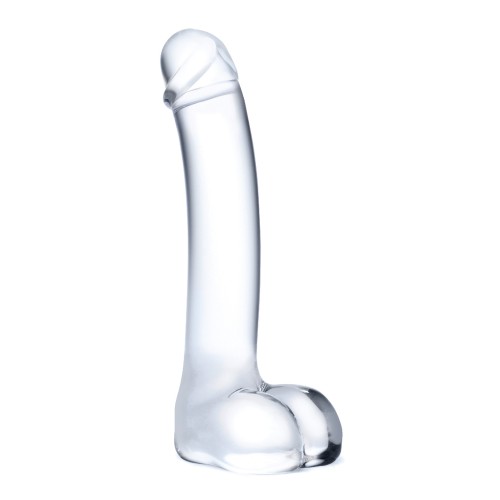 Glas 7 Inch Curved Glass G-Spot Dildo