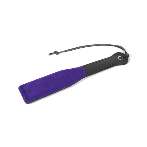 Spartacus 12 Inch Faux Fur Paddle Purple