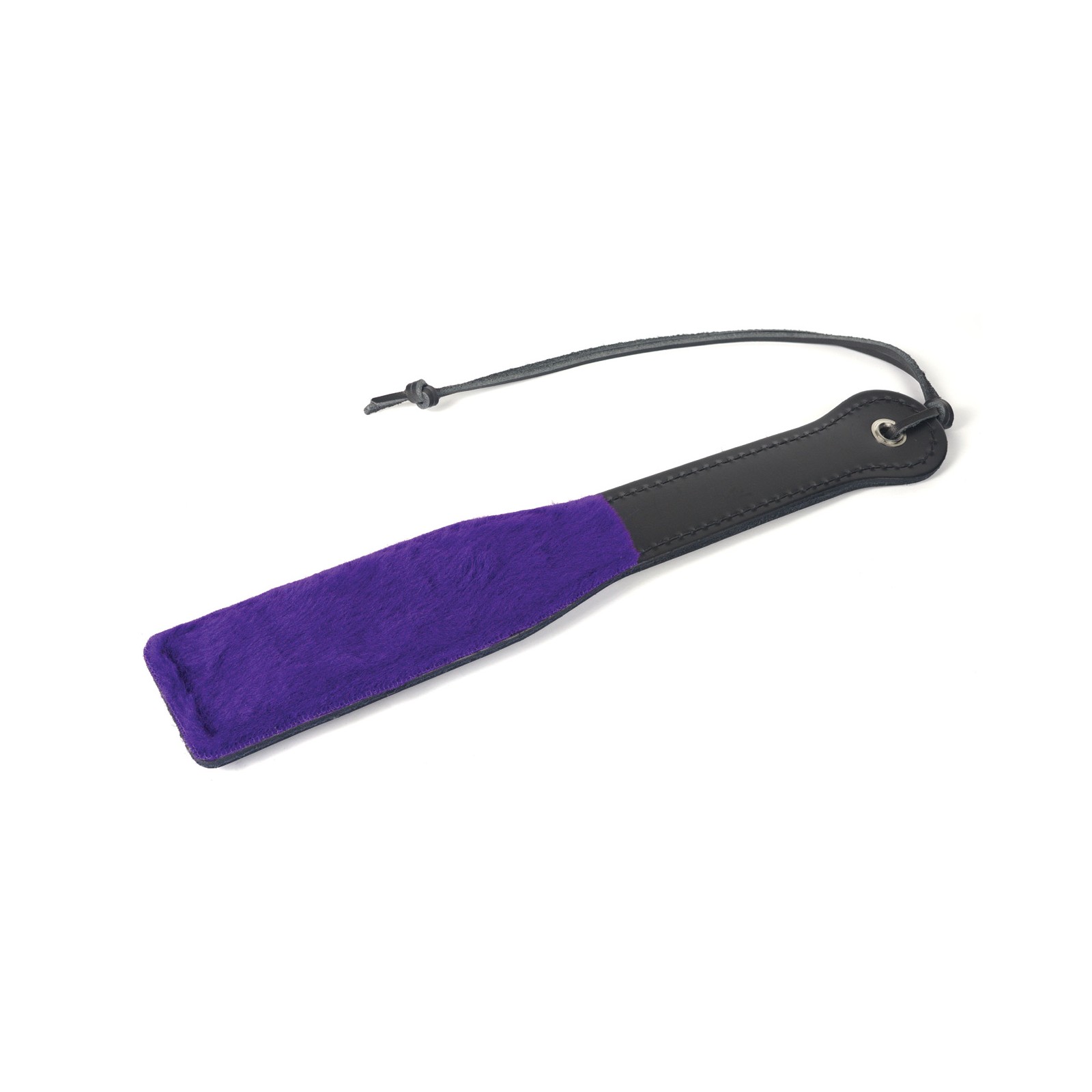 Spartacus 12 Inch Faux Fur Paddle Purple