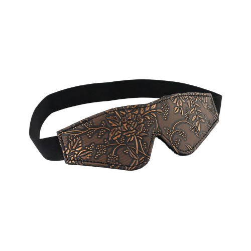 Spartacus Floral Print Faux Fur Blindfold