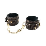 Spartacus Faux Fur Lined Ankle Restraints for Comfortable Bondage