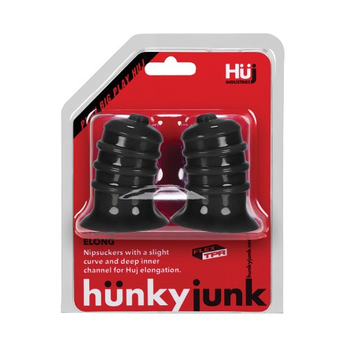 Chupadores de Pezones Hunky Junk Elong - Negro