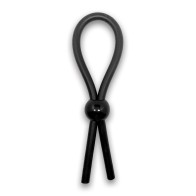 Rock Solid Lasso Single Adjustable Lock - Black Silicone