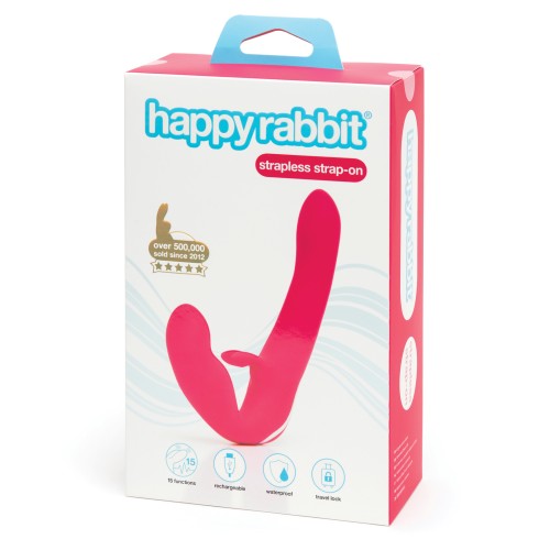 Happy Rabbit Strapless Strap-on Vibrator Pink Online