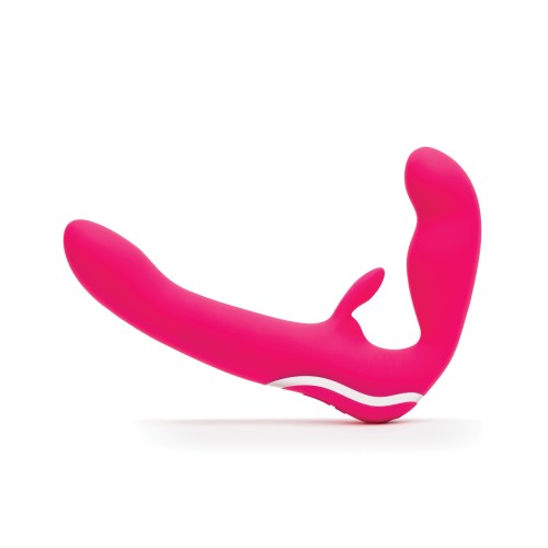 Happy Rabbit Strapless Strap-on Vibrator Pink Online