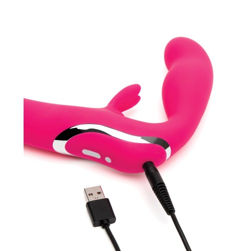 Happy Rabbit Strapless Strap-on Vibrator Pink Online