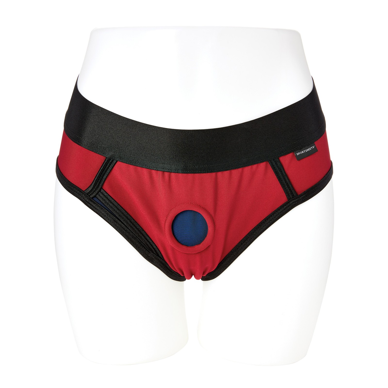 Sportsheets Em.Ex. Contour Harness XX-Large - Red