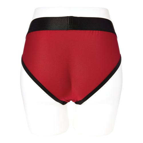 Sportsheets Em.Ex. Contour Harness XX-Large - Red