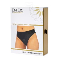 Arnés Em.Ex. Silhouette XXX-Large - Negro de Sportsheets