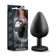 Plug Temptasia Bling con Piedra Grande - Negro