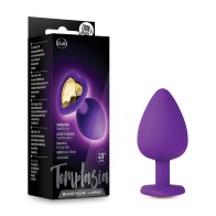 Plug Bling Temptasia con Joya Pequeño Morado