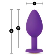 Plug Bling Temptasia con Joya Pequeño Morado