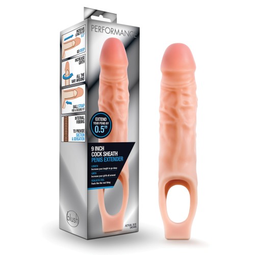 Extensor de Pene Blush Performance de 9 Pulgadas