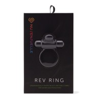 Anillo Vibrador Nu Sensuelle Rev Silicone para Placer Mejorado